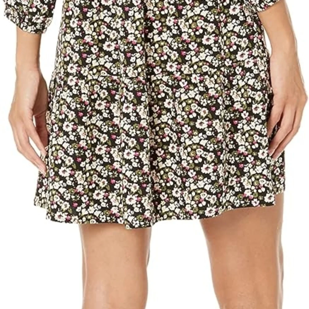 Floral Black Dress - Picture 6 of 8